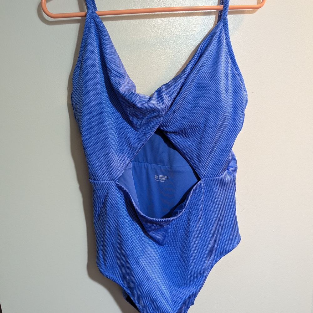 Aerie Blue One-Piece Swimsuit